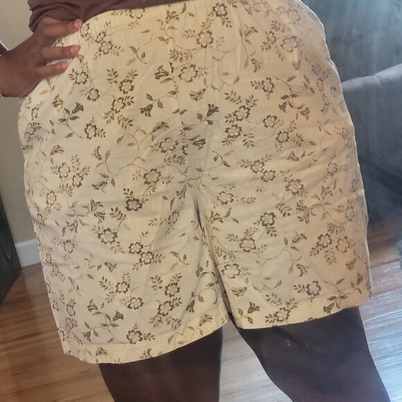 Basic Editions Pants - Relaxed‎ Vintage Linen Blend Shorts